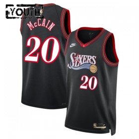 Maillot Basket Enfant Philadelphia 76ers Jared Mccain 2025-26 Nike Classic Edition Noir Swingman